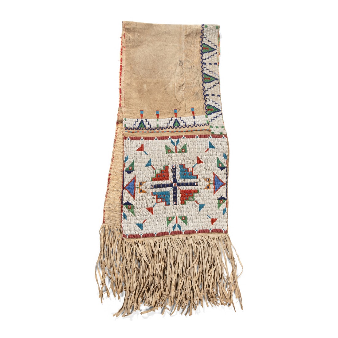 Sioux Beaded Hide Saddle Drapes (1 of 3)