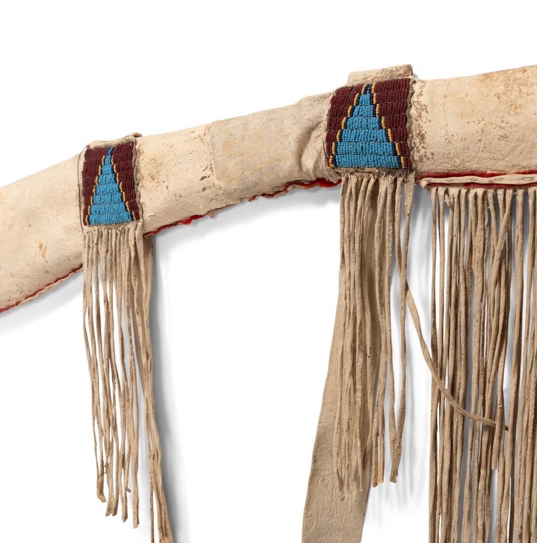 Sioux Beaded Hide Rifle Scabbard - 2