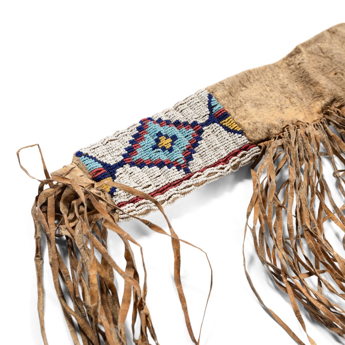 Sioux Beaded Hide Rifle Scabbard - 2