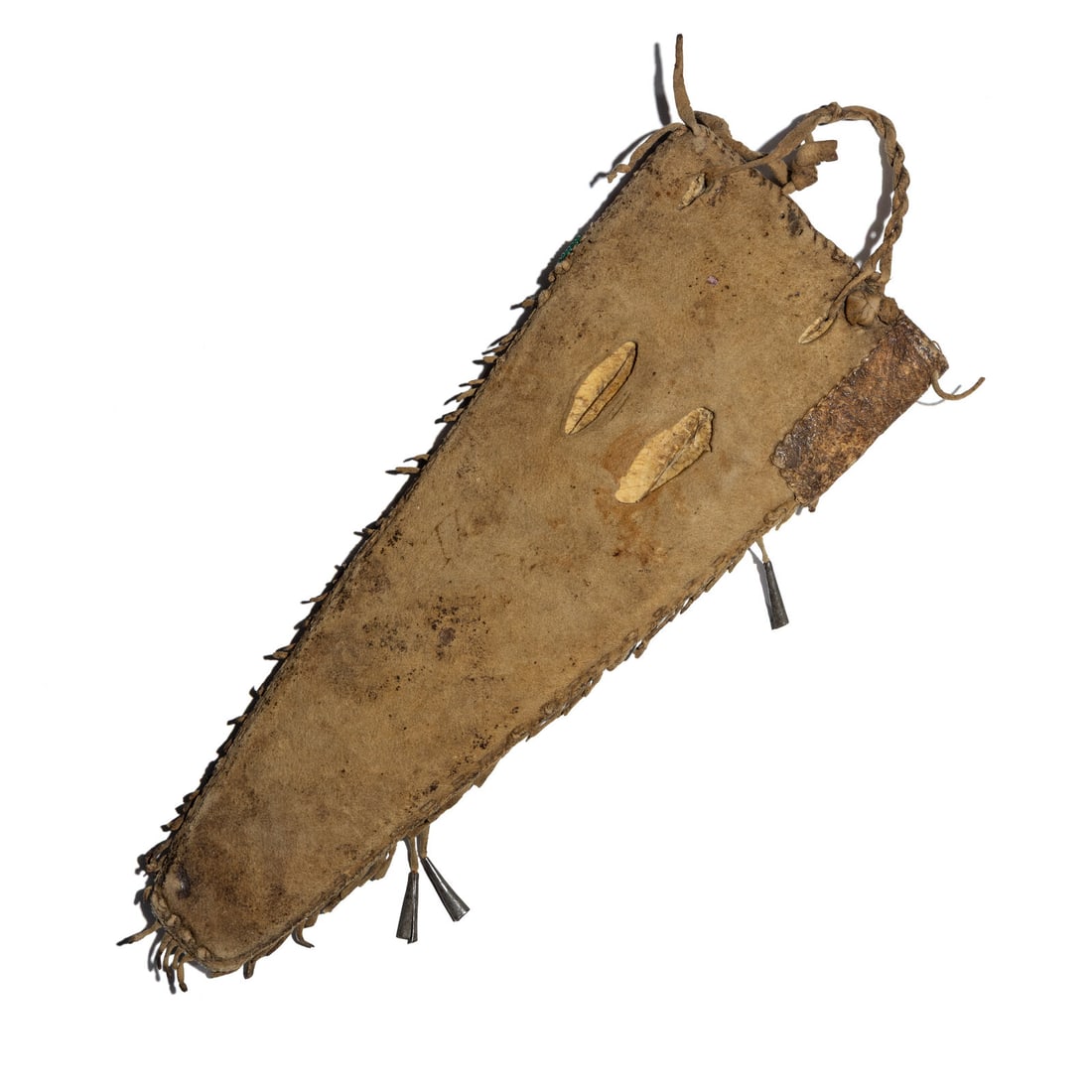 Plateau Beaded Hide Knife Sheath - 2