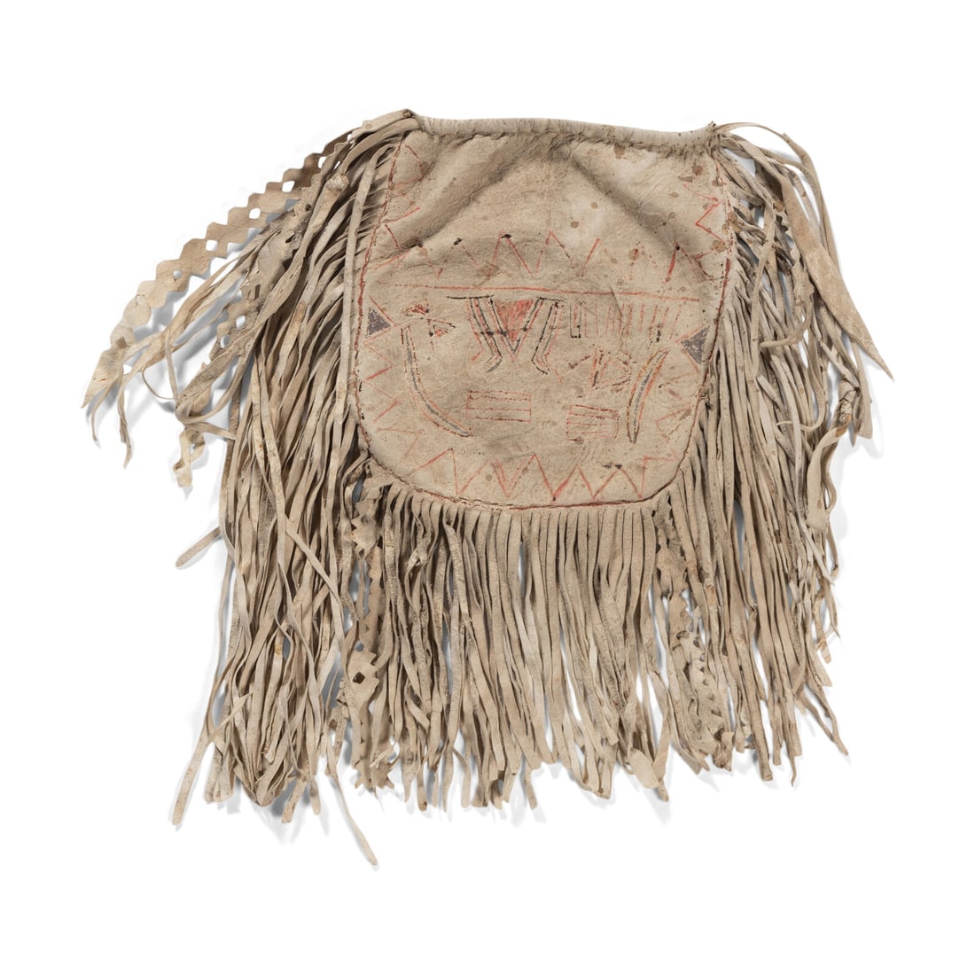 Apache Painted Hide Bag (1 of 2)