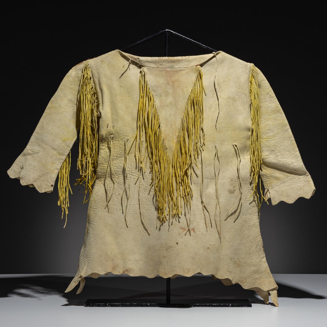 Comanche Boy's Hide Shirt - 3