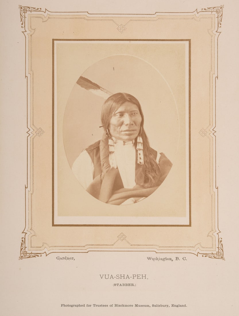 Alexander Gardner (1821-1882) Studio Portrait of Stabber, "Vua-Sha-Peh." Washington, DC, 1870 (1 of 1)