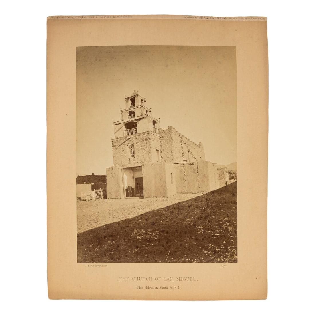 Timothy O'Sullivan (American, 1840-1882) View on Apache Lake, Sierra Blanca Range, Arizona, Two (1 of 2)