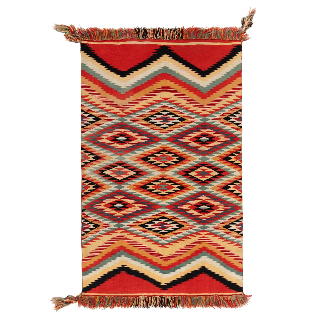 Navajo Germantown Eyedazzler Weaving [Rug] (1 of 2)