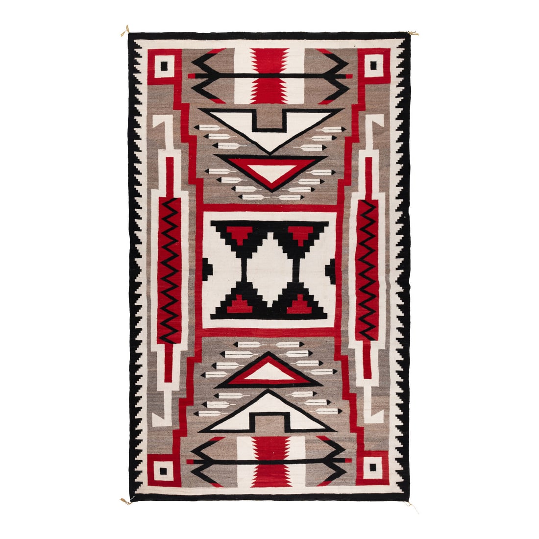 Navajo Storm Pattern Roomsize Weaving [Rug] (1 of 2)