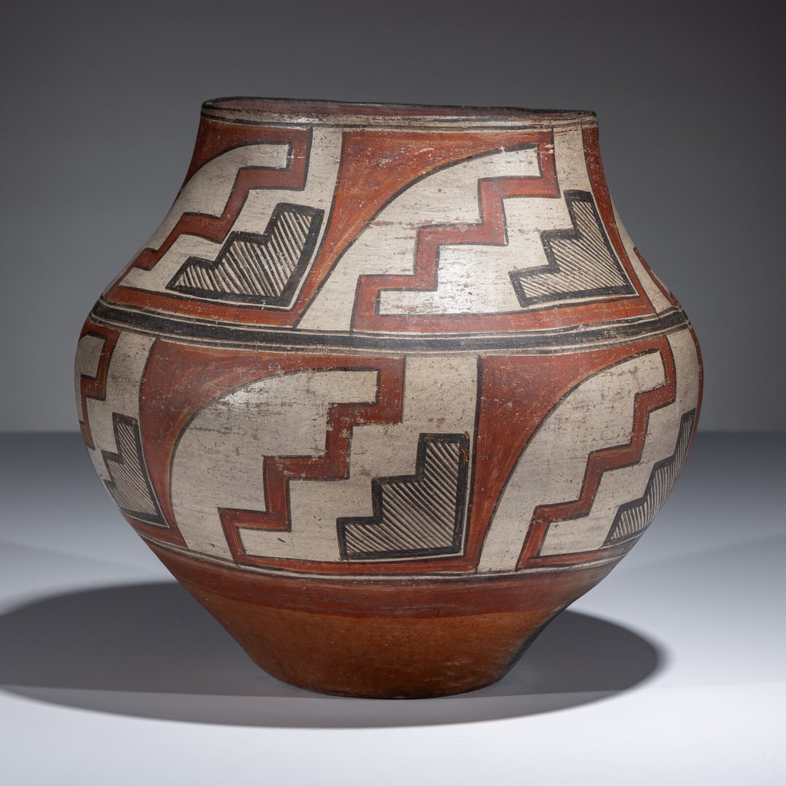 Zia Polychrome Pottery Jar (1 of 6)