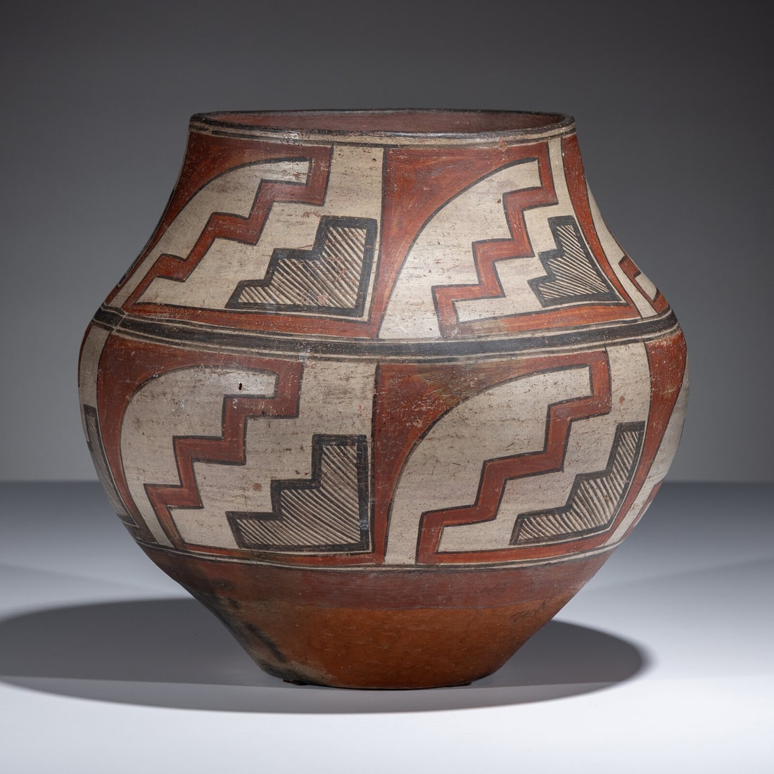Zia Polychrome Pottery Jar - 3