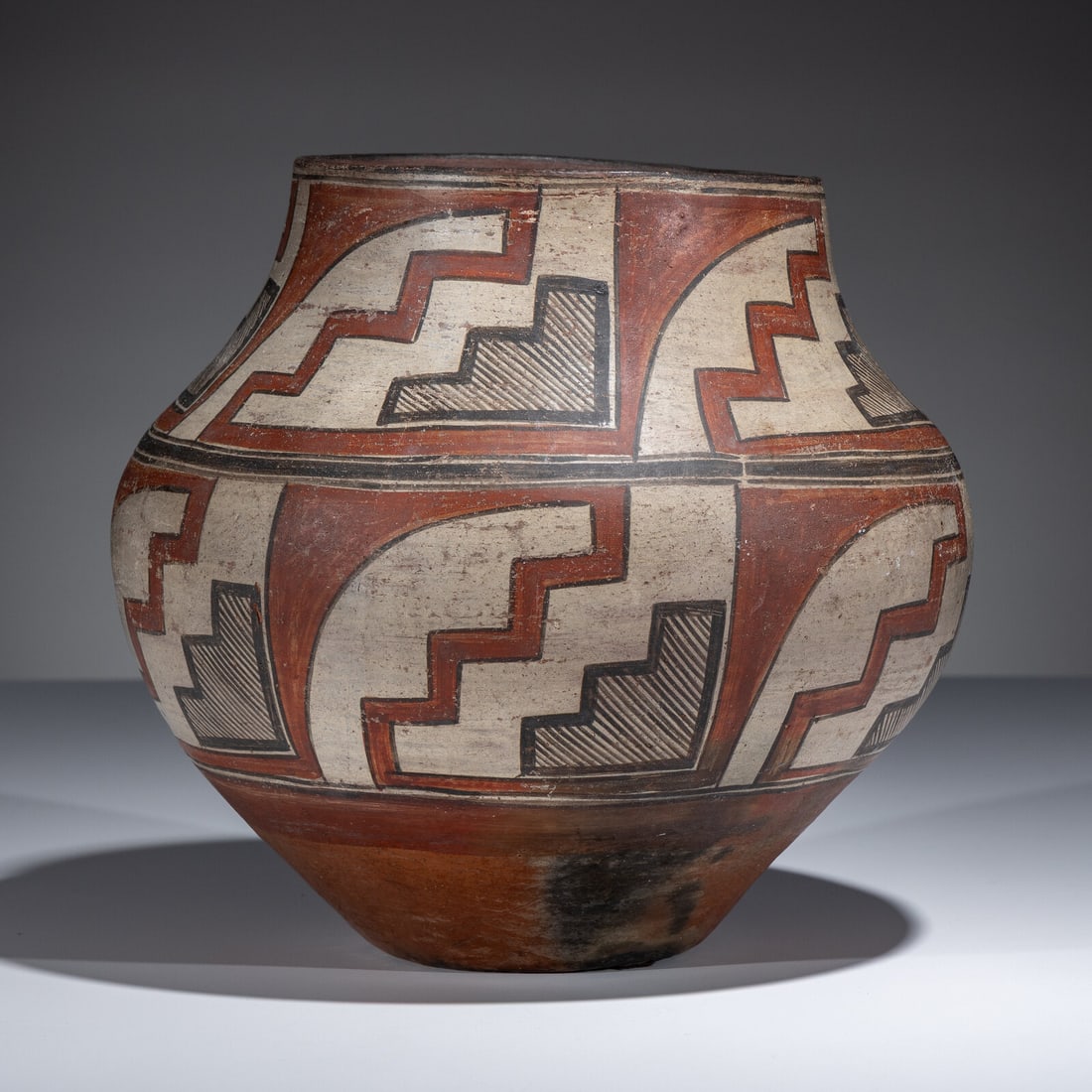Zia Polychrome Pottery Jar - 4