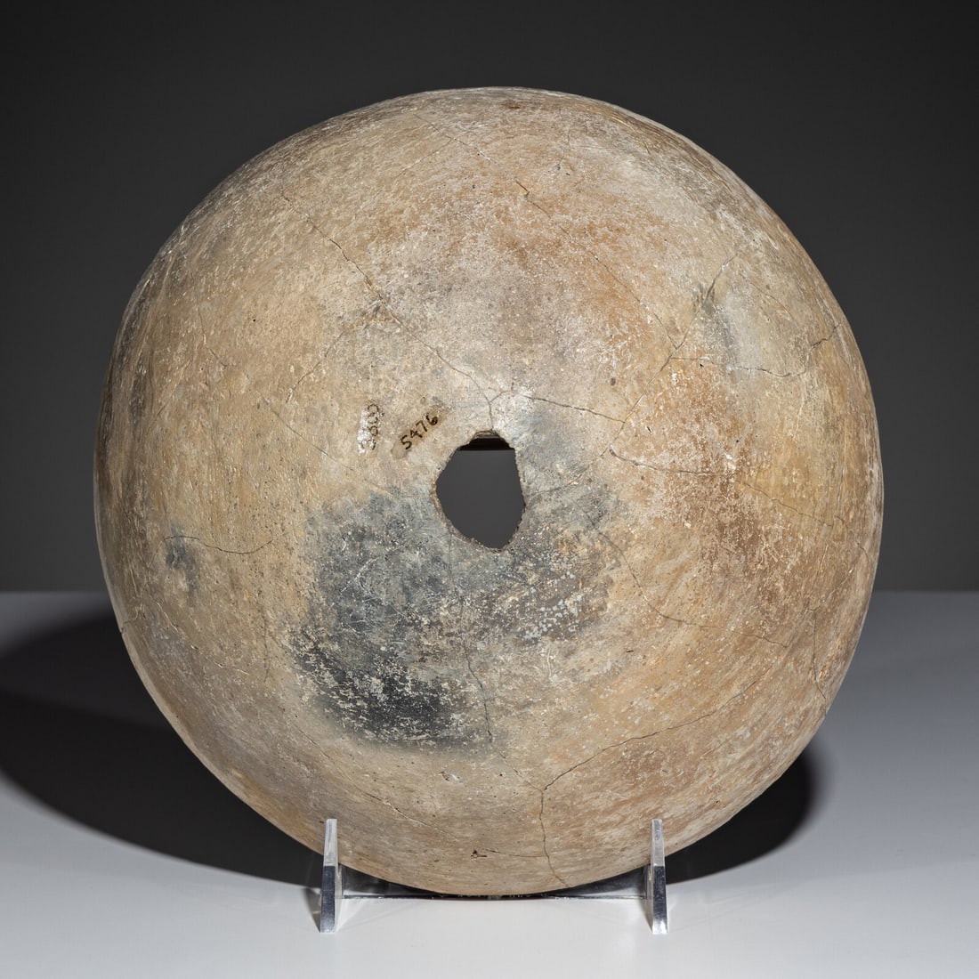 Ancestral Pueblo, Mimbres Classic Red-on-White Pottery Bowl, Horned Toad - 4