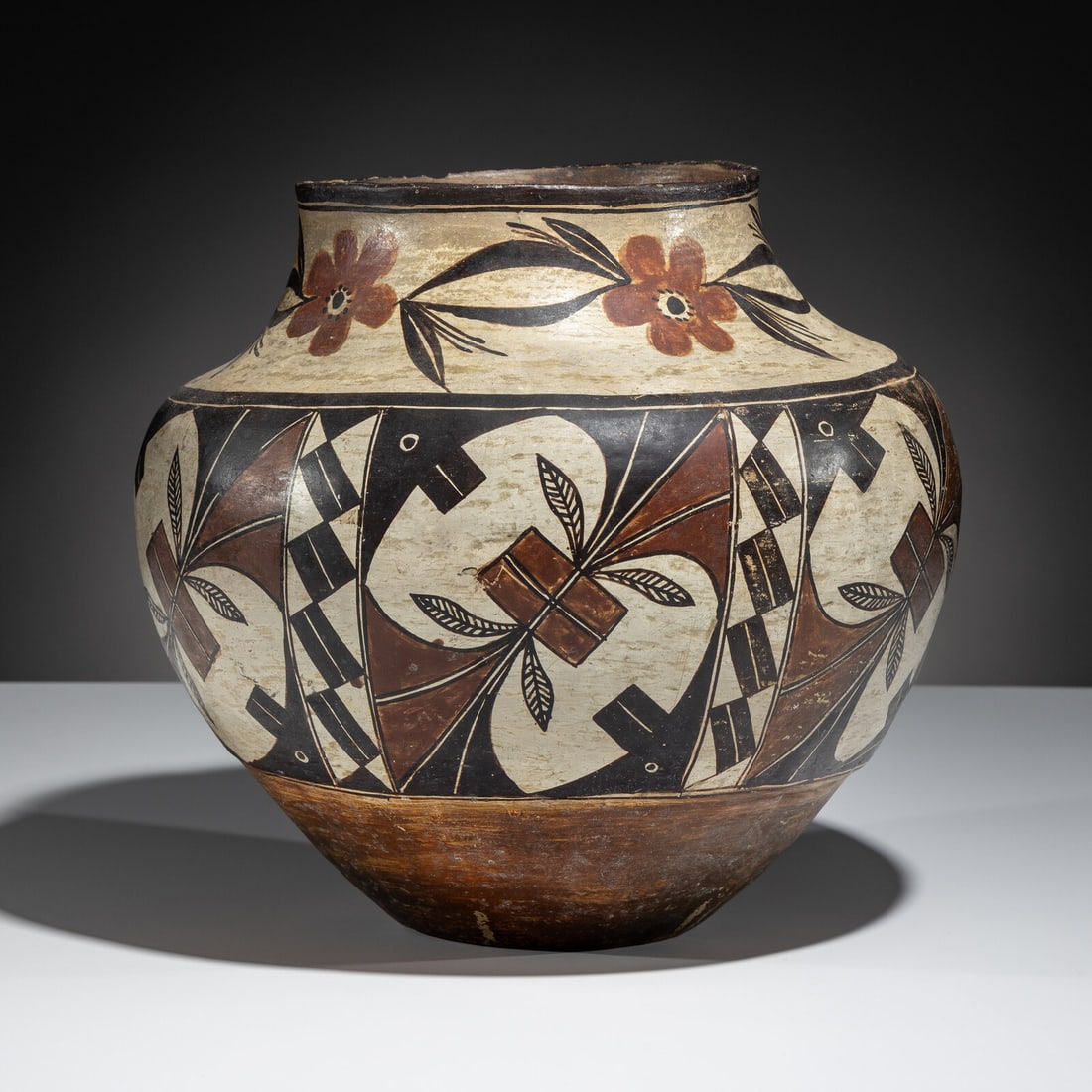 Acoma / Laguna Polychrome Pottery Jar (1 of 5)