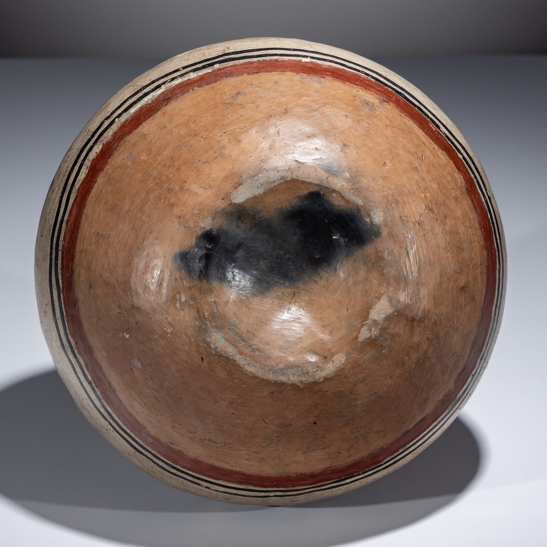 Tesuque Lidded Pottery Jar - 6