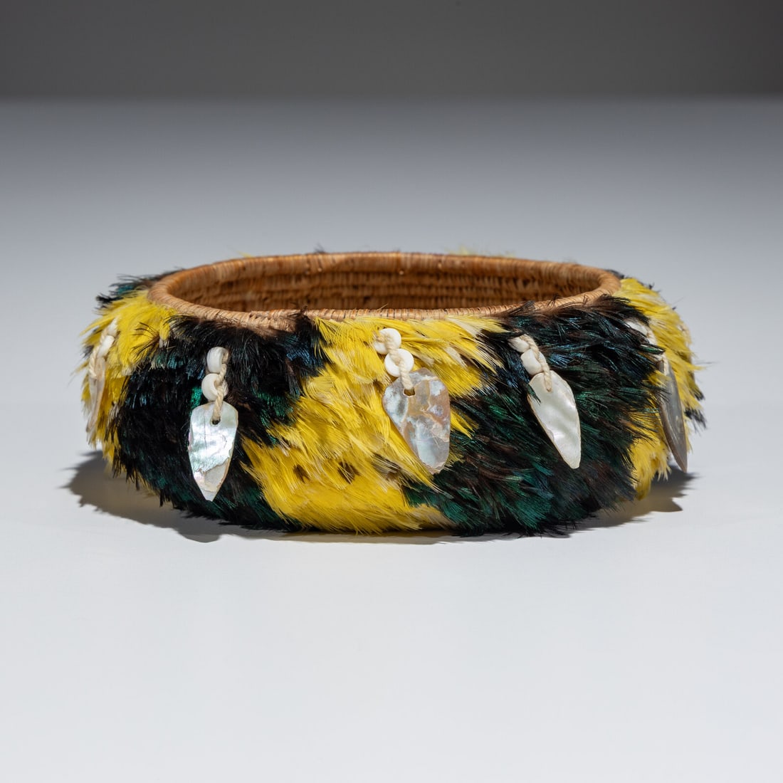 Pomo Gift Basket, with Old Collection Note - 2