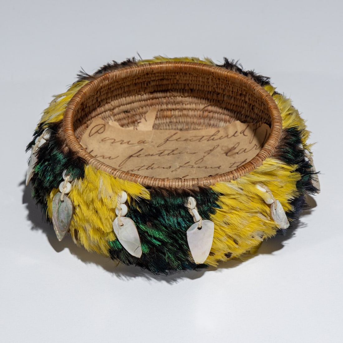 Pomo Gift Basket, with Old Collection Note - 4