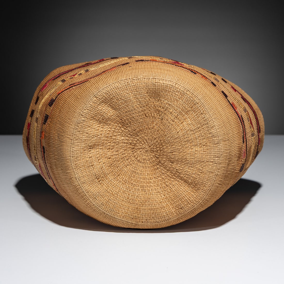 Tlingit Polychrome Berry Basket - 6