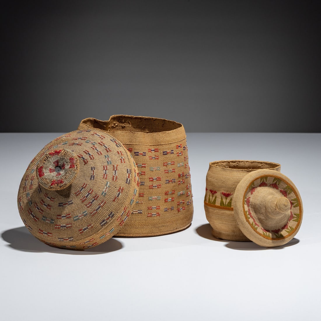 Attu Lidded Baskets - 3
