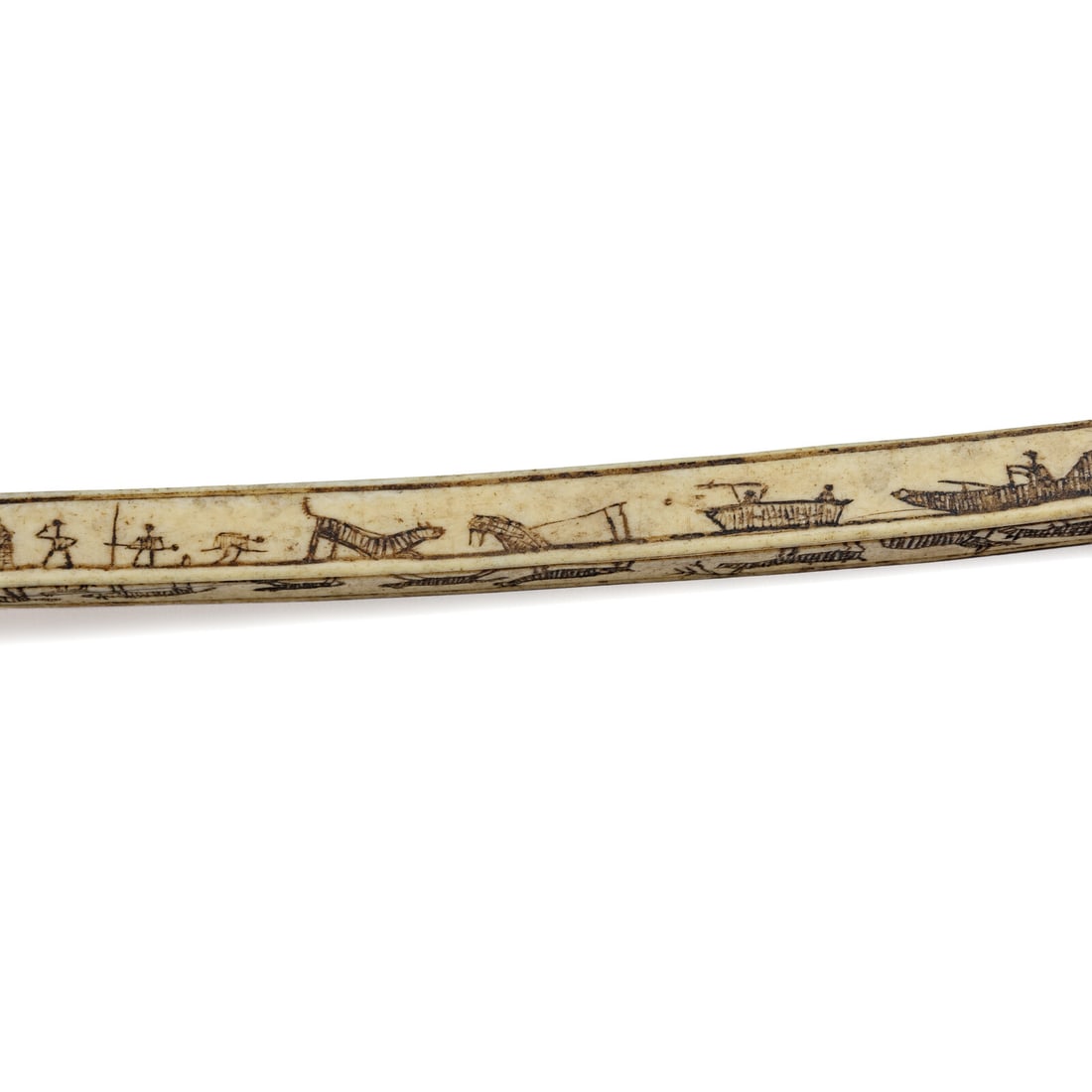 Alaskan Native Decorated Pump Drill - 11