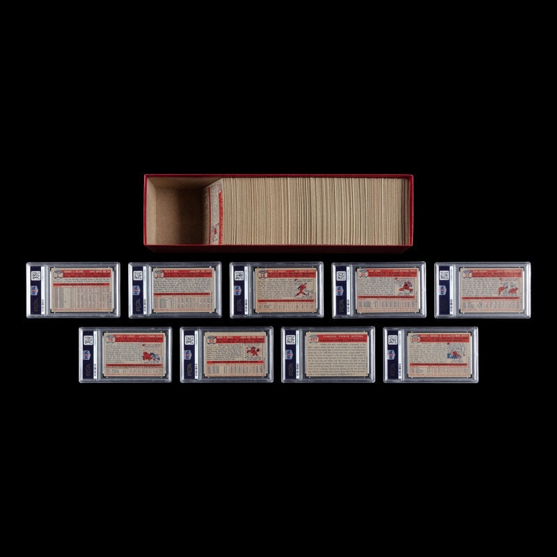 A Complete Set of 1957 Topps Baseball Cards (407/407) from The Collection of David Eisenhower - 2