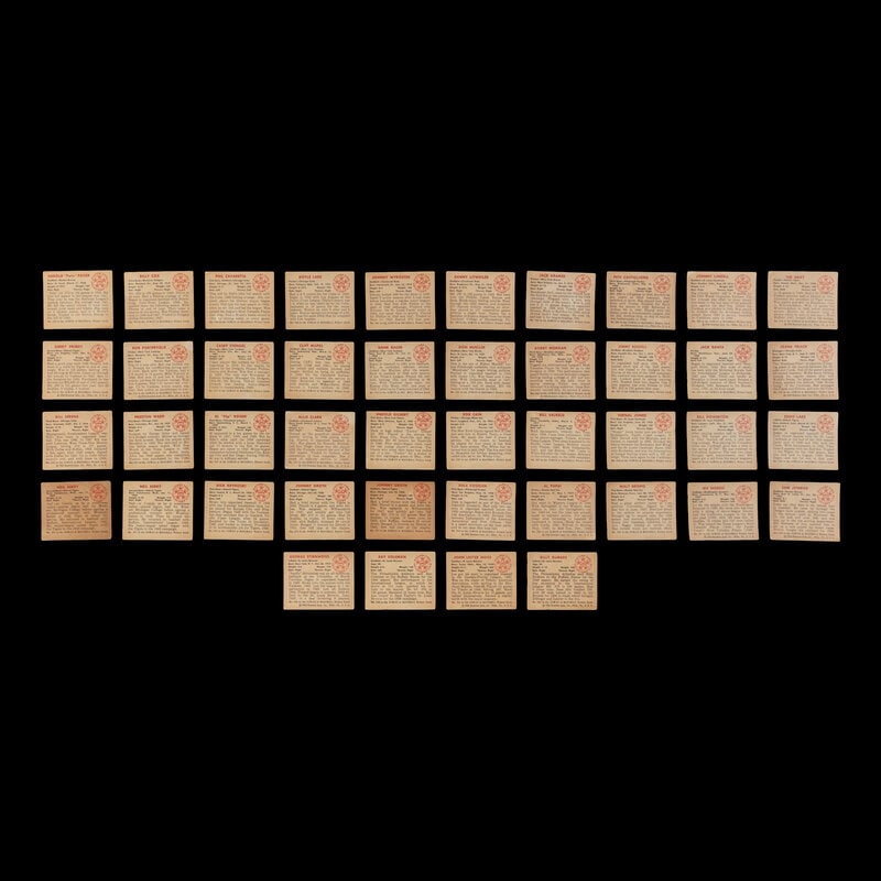 A Partial Set of 1950 Bowman Baseball Cards Including Multiple Hall of Famers (202/252) - 6