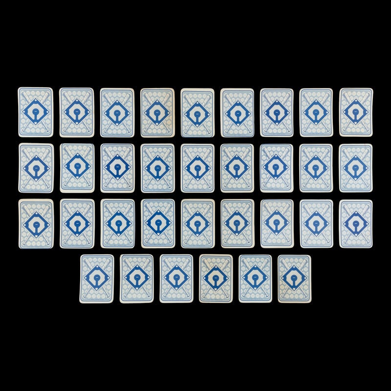 A Complete Set of 1968 Topps Game Baseball Cards (33/33) - 2