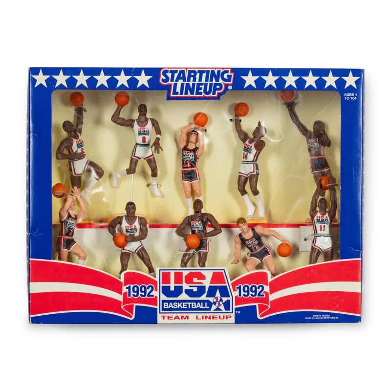 A Collection of Michael Jordan Starting Lineup Figures - 2
