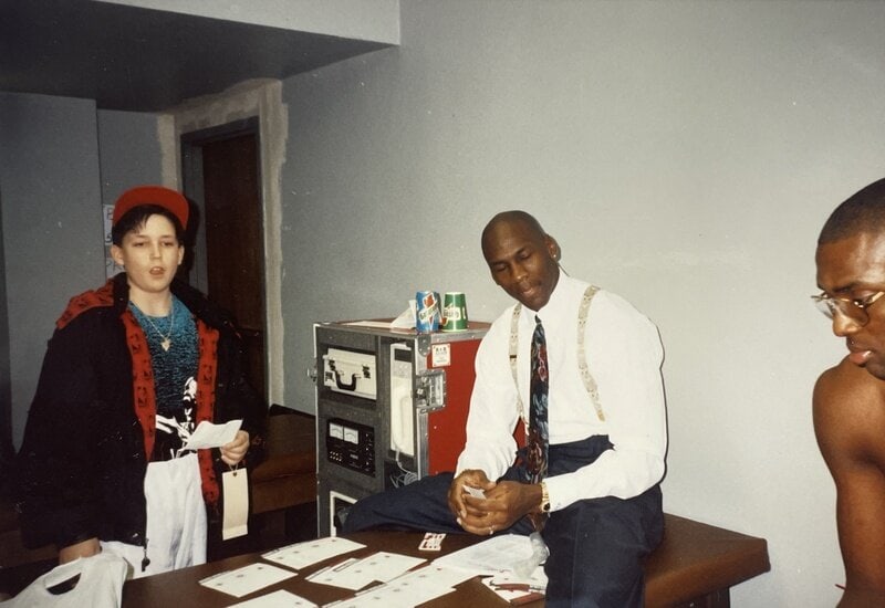 A 1991 Upper Deck Michael Jordan Signed Autograph Basketball Card No. 48 (PSA 9 AUTO) - 4