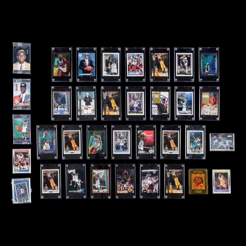 A Large Collection of 1990s NBA Hall of Fame Basketball Cards - 3