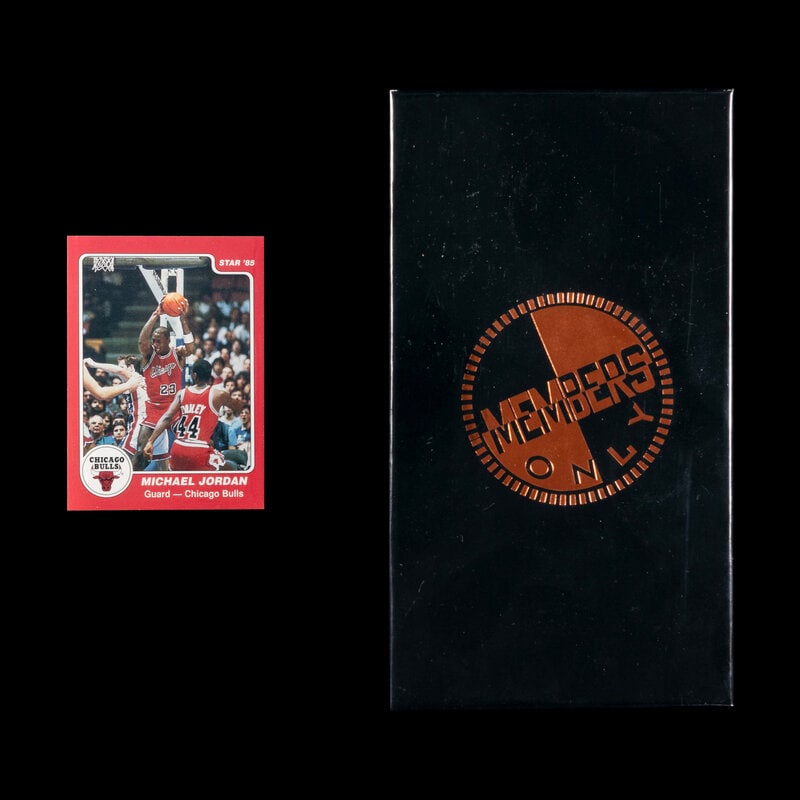 A 1996 Topps NBA Stars Members Only Set Including 1985 Star Michael Jordan Reprint No. 24: A 1996 Topps NBA Stars Members Only Set Including 1985 Star Michael Jordan Reprint No. 24 This lot is located in Chicago. 
