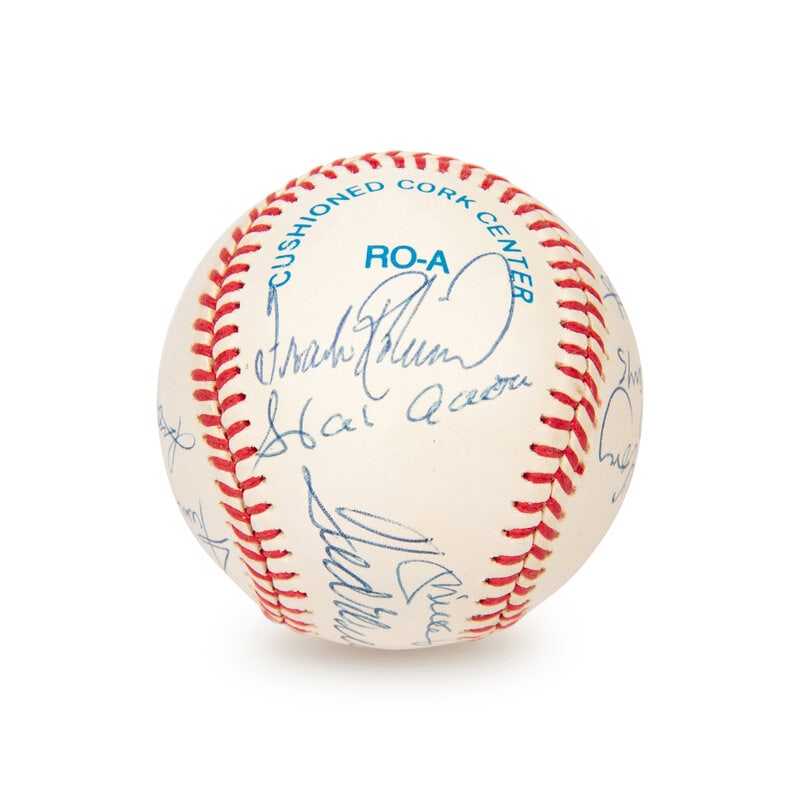 A 500 Home Run Club Signed Autograph Baseball (Beckett Authentication Services Letter) - 2