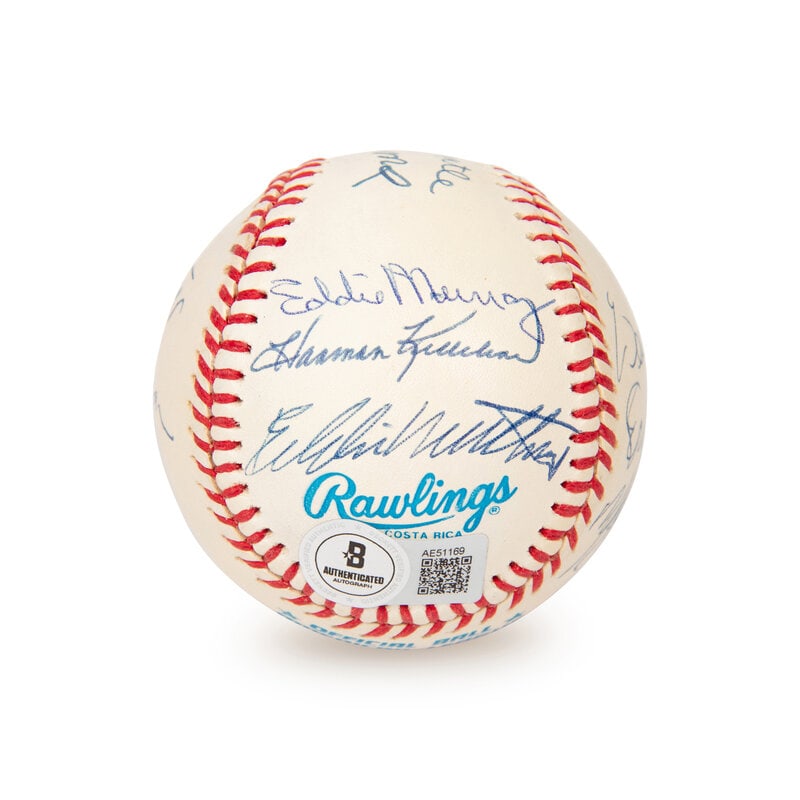 A 500 Home Run Club Signed Autograph Baseball (Beckett Authentication Services Letter) - 3