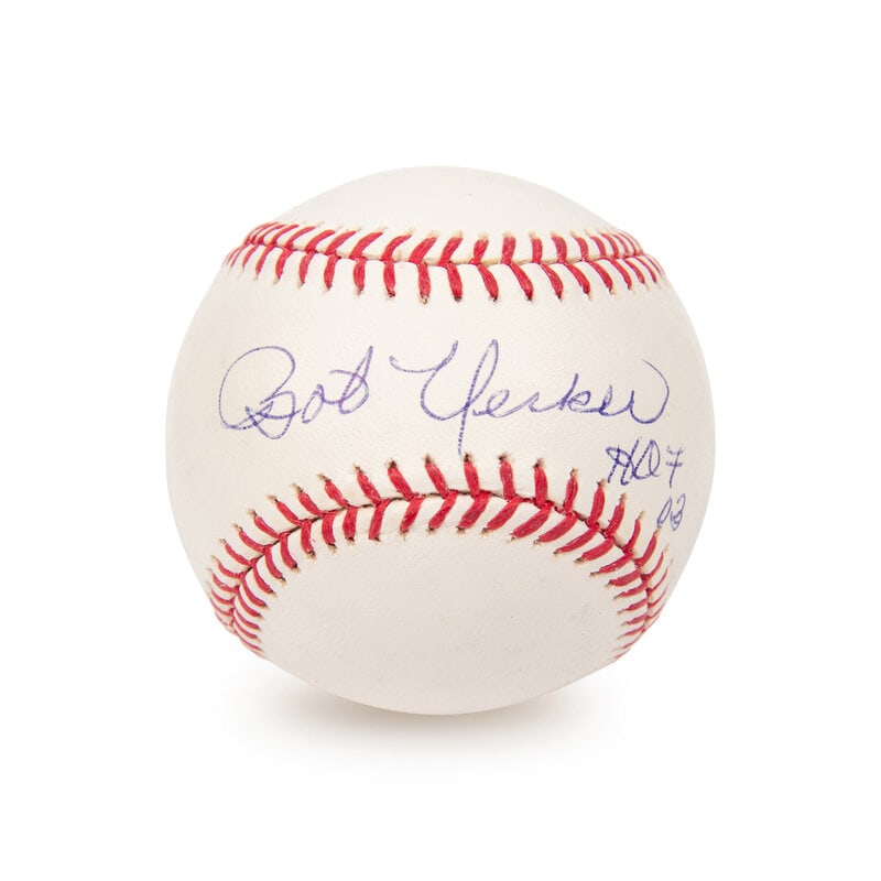 A Bob Uecker Single Signed Autograph Baseball: A Bob Uecker Single Signed Autograph Baseball This lot is located in Chicago. 