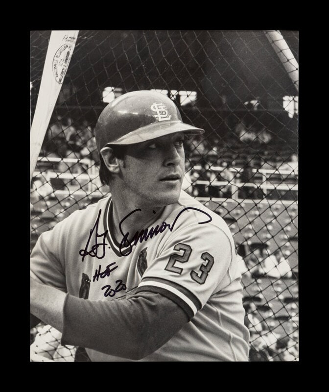 A Large Archive of Awards and Autographs from The Personal Collection of Ted Simmons - 10