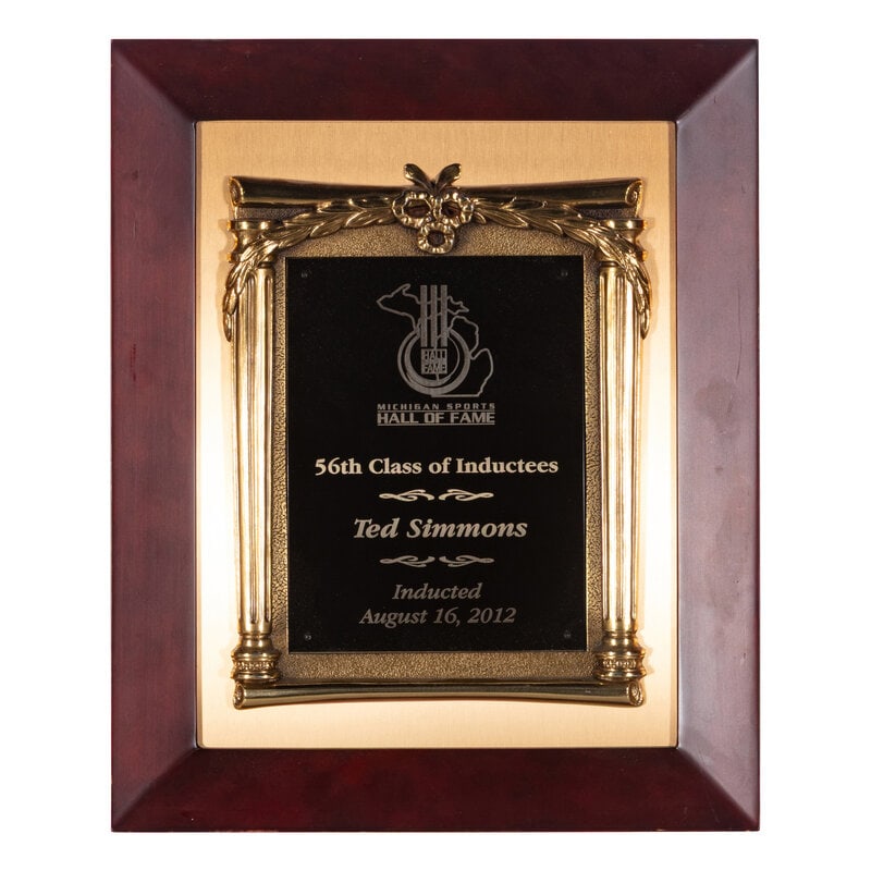 A Large Archive of Awards and Autographs from The Personal Collection of Ted Simmons - 6