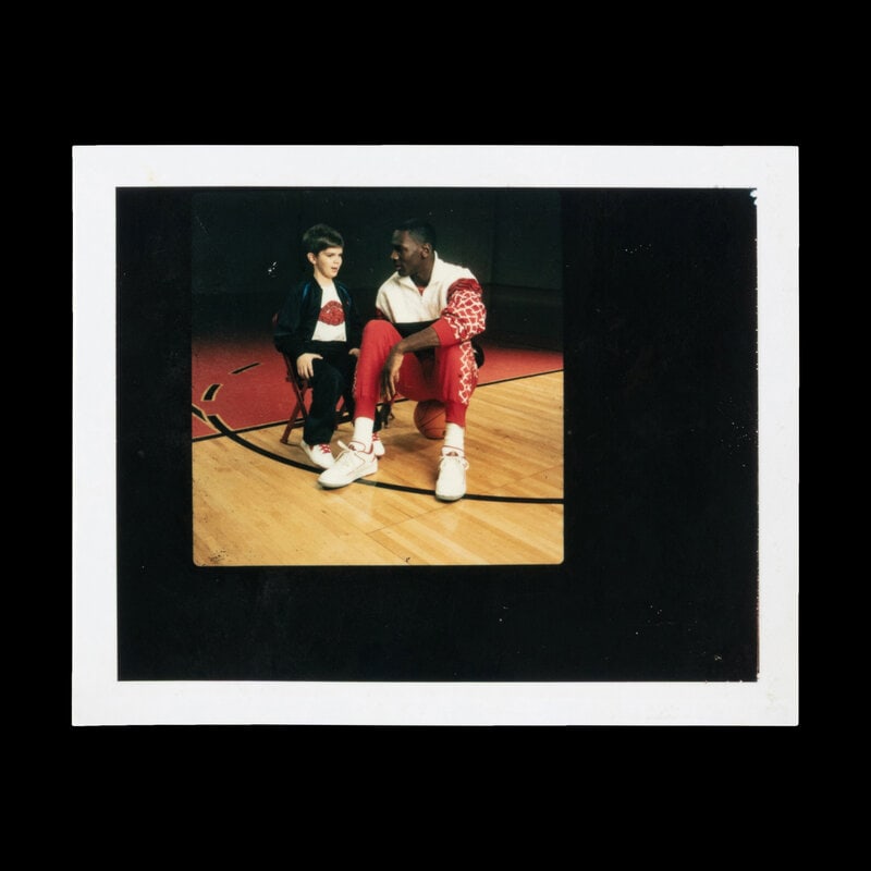 A Michael Jordan Signed Autograph Original Jean Moss Polaroid Proof for McDonalds Acclaimed 1987 Mus - 2
