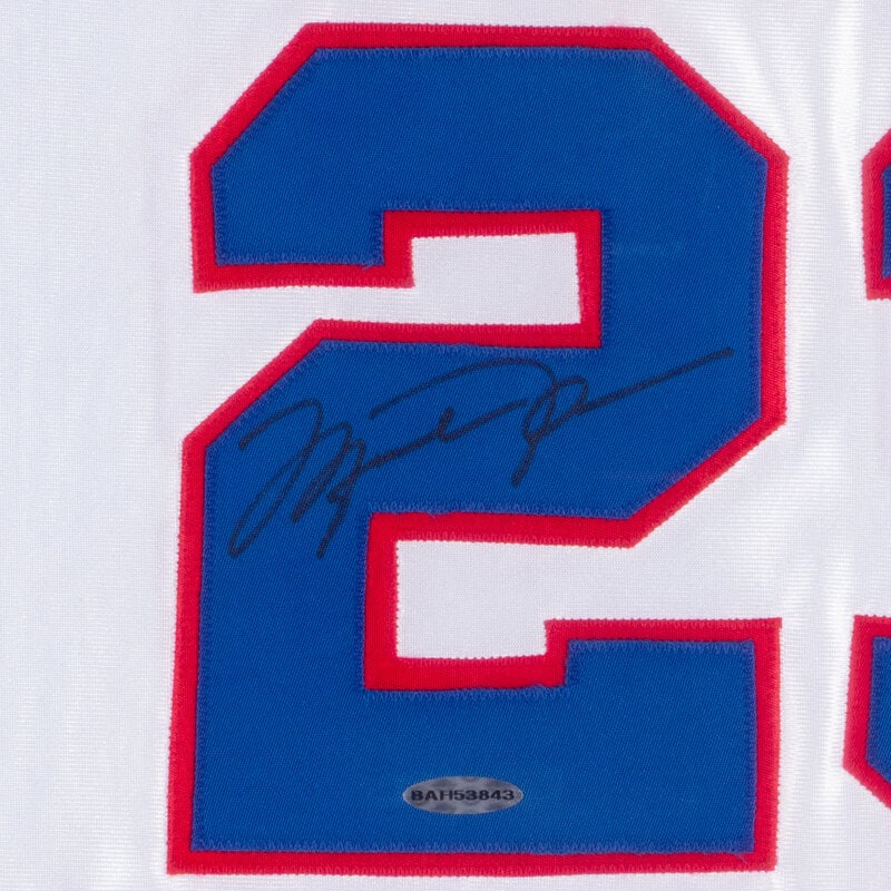 A Michael Jordan Signed Autograph NBA All-Star Jersey (Upper Deck Authenticated Hologram) - 2