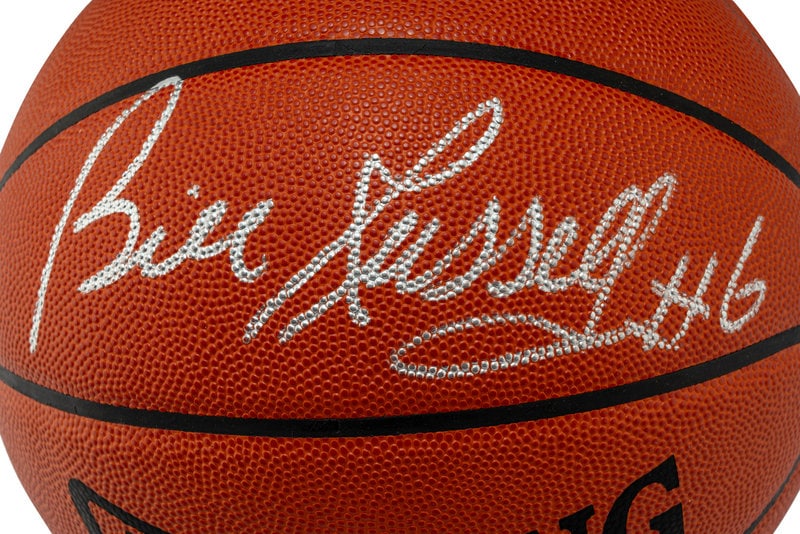 A Bill Russell Signed Autograph Basketball (Beckett Authentication Services) - 2