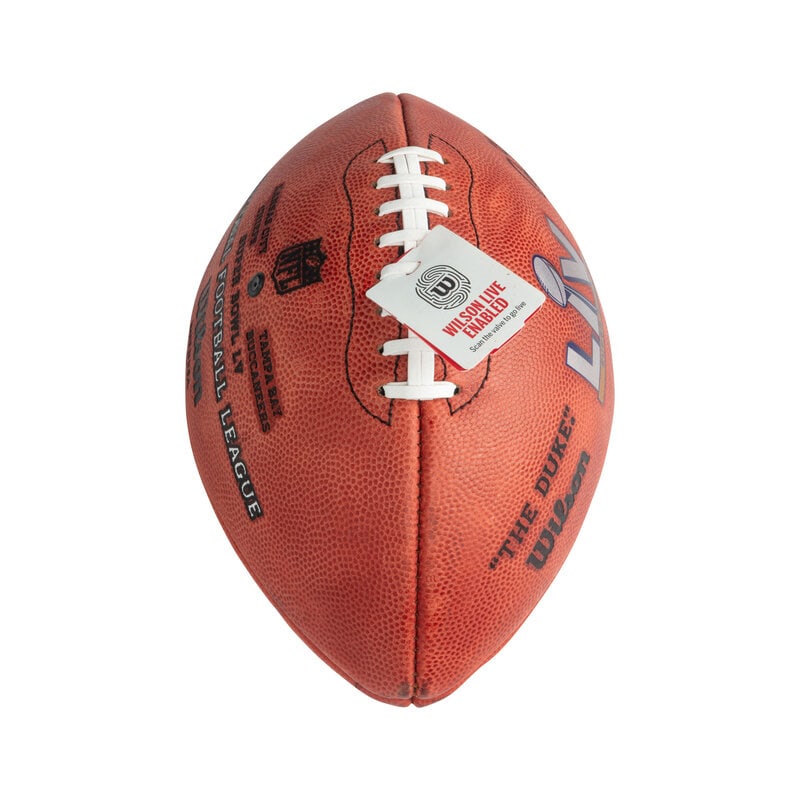A Tom Brady Signed Autograph Football with Extraordinarily Rare G.O.A.T. Inscription (G.O.A.T Authen - 4