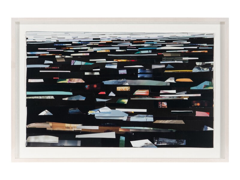 Tomory Dodge (American, b. 1974) Sea of Objects, 2009: Tomory Dodge(American, b. 1974)Sea of Objects, 2009collage on papersigned Tomory Dodge, titled and dated (verso) 14 3/4 × 24 inches. This lot is located in Chicago. Size14 3/4 × 24