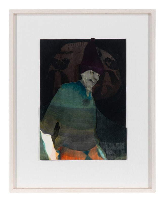 Gert and Uwe Tobias (Romanian, b. 1973) Ohne Titel, 2010: Gert and Uwe Tobias(Romanian, b. 1973)Ohne Titel, 2010mixed media and collage on paper11 1/2 x 8 1/4 inches. This lot is located in Chicago. Size11 1/2 x 8 1/4 inches.ConditionFramed: 17 1/2 x 14