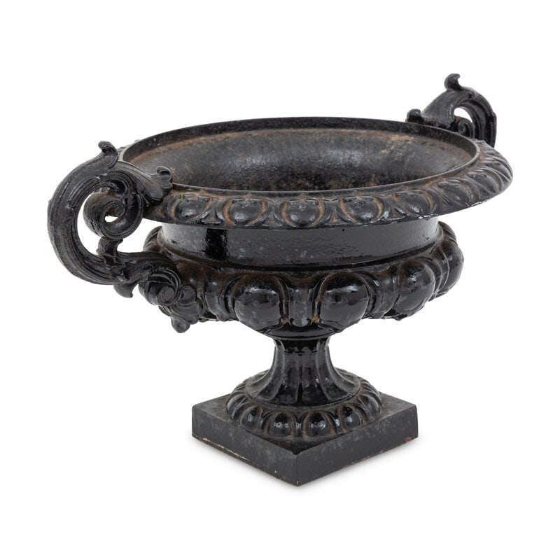 A Grecian Style Victorian Cast Iron Jardiniere - 2