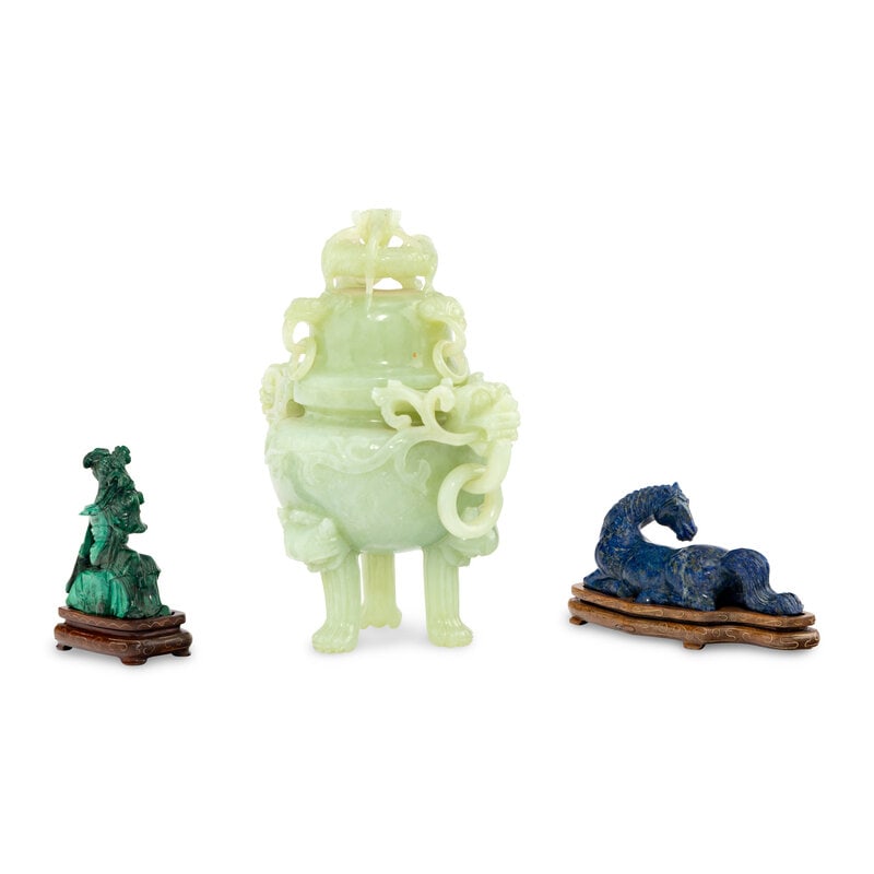 Three Chinese Precious Stone Carvings - 2