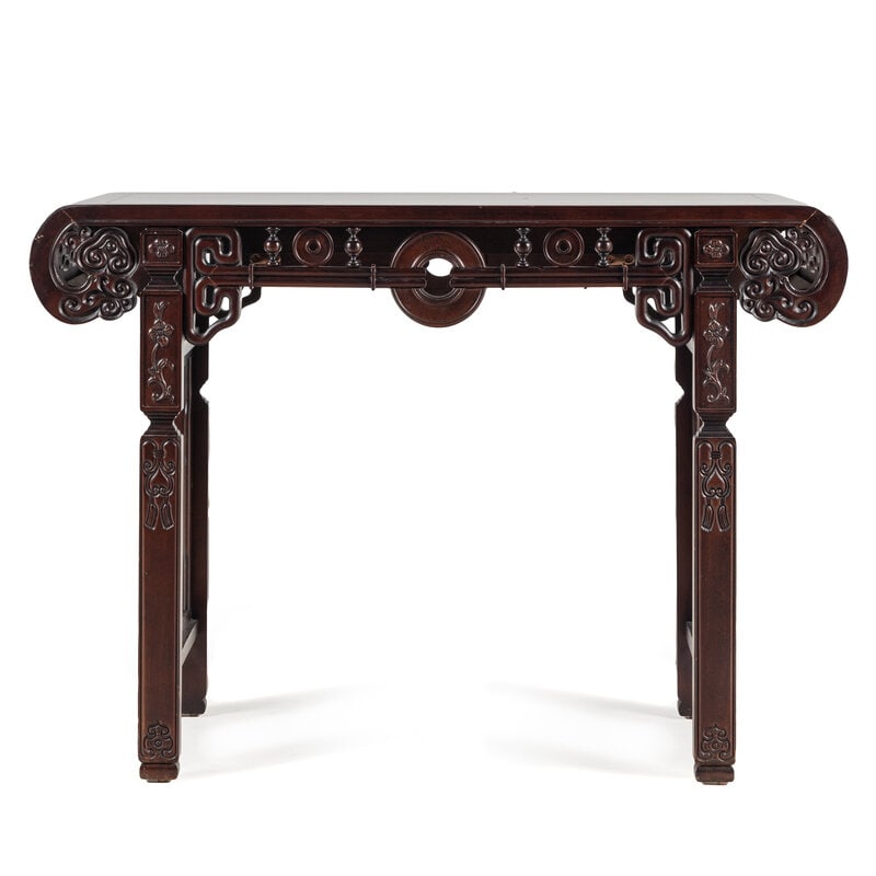 A Chinese Style Hardwood Altar Table (1 of 2)