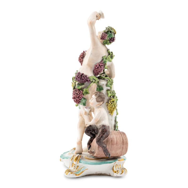 A French Porcelain Bacchanal Figure - 3