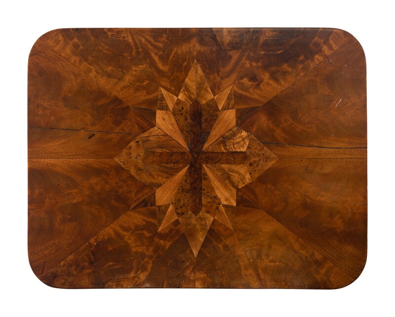 A Regency Part Ebonized Mahogany Side Table - 3