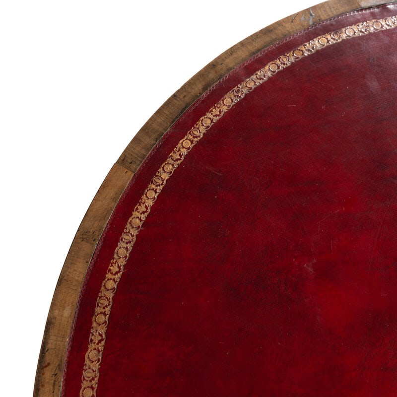 A Regency Mahogany Drum Table - 2