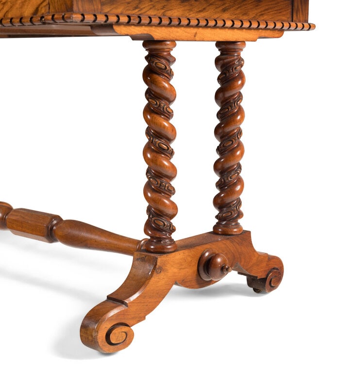 A Victorian Mahogany Desk - 3