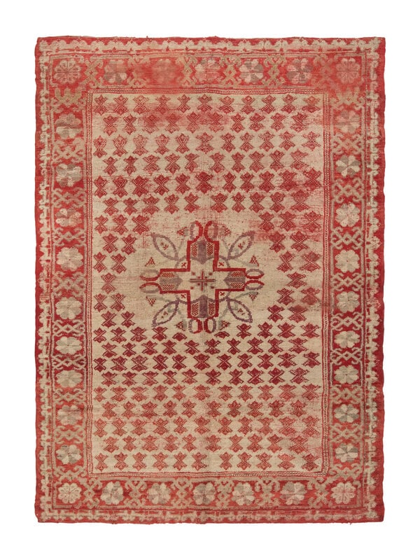 An Oushak Carpet: An Oushak Carpet West Anatolia, Late 19th Century 9 feet 8 inches x 6 feet 6 inches. Property from a Private Family Trust This lot is located in Chicago. ConditionOverall complete and ready to