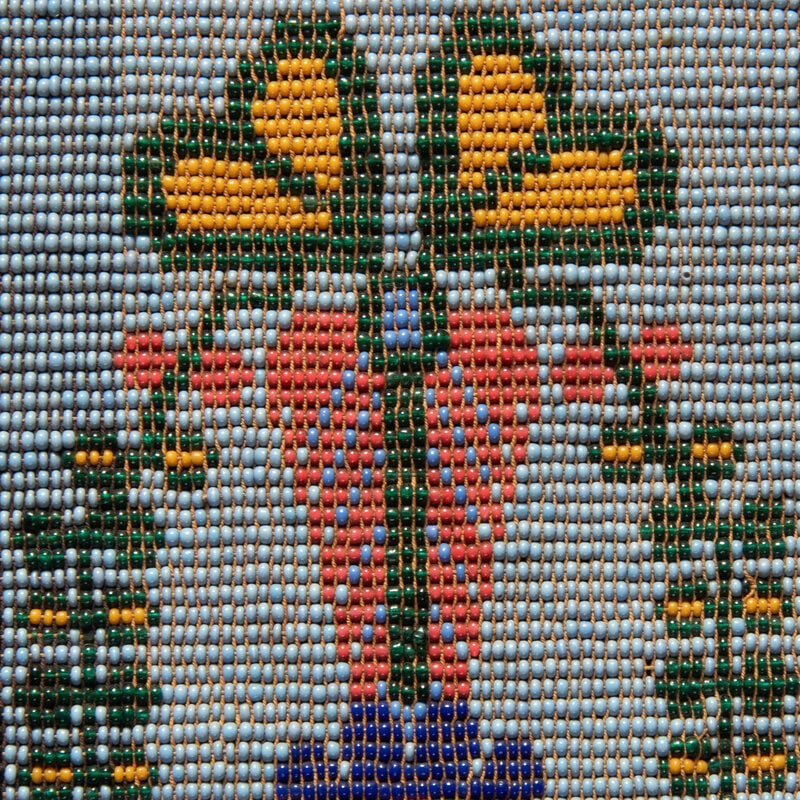 Collection of Great Lakes Beaded Sashes and Hair Drop - 3