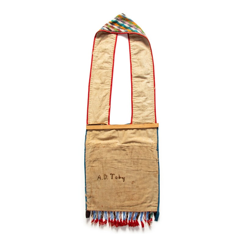 Anishinaabe Beaded Bandolier Bag - 2