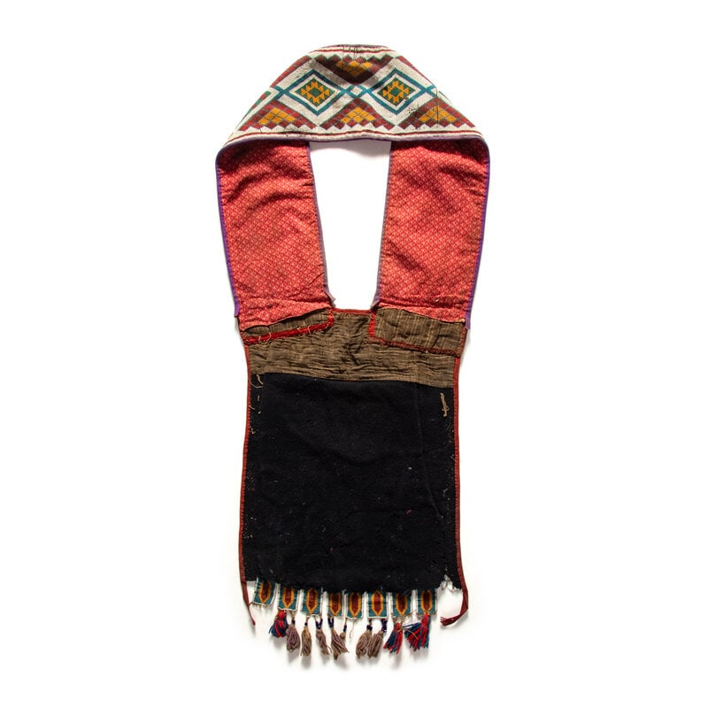 Potawatomi Loom-Beaded Bandolier Bag - 2